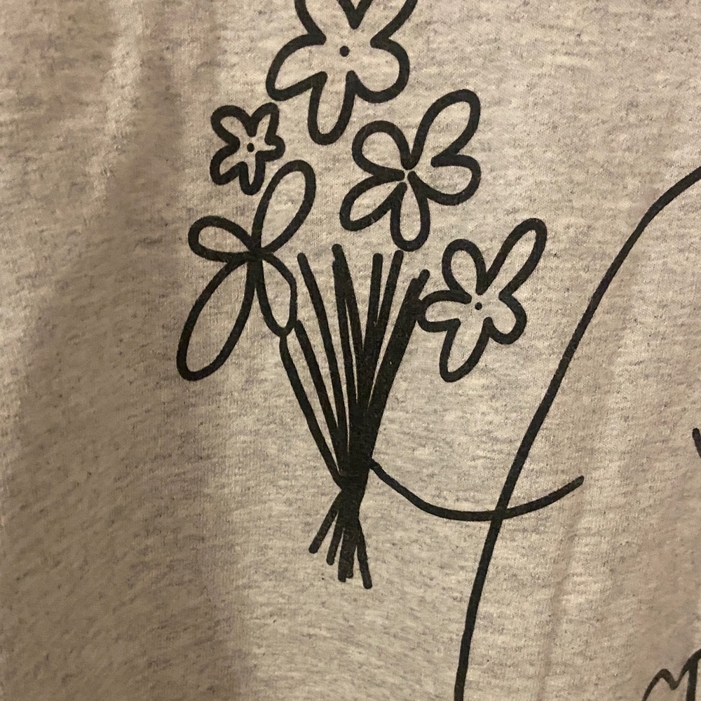 Gray Ghost Graphic Women's Crewneck Pullover - Picture 14 of 16